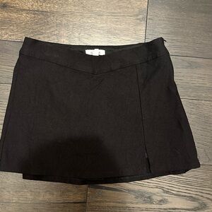 Garage Black Mini Skirt